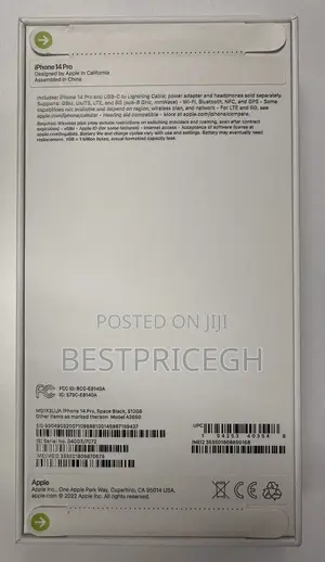 New Apple iPhone 14 Pro 512 GB Black
