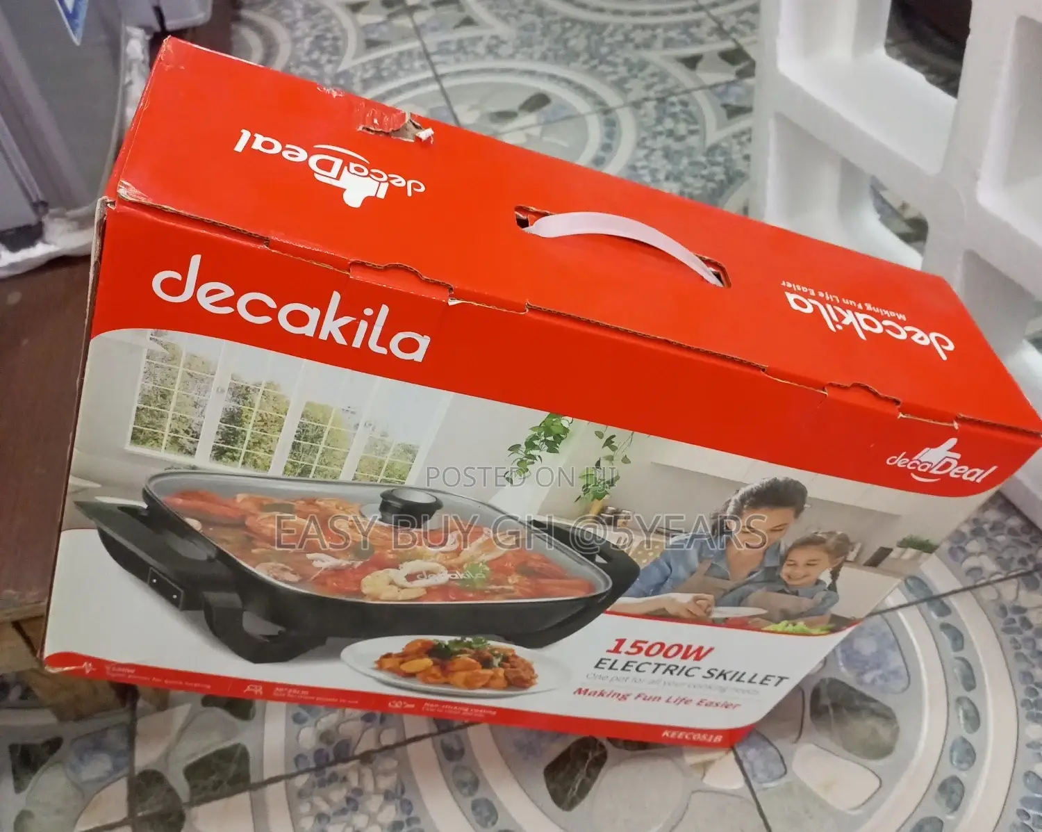 Original and Affordable Price Decakila Electric Skillet.