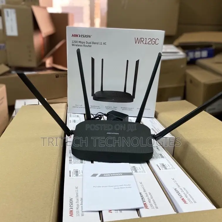 Hikvision 4G Wireless Router AC1200 Four 5-Dbi WIFI INTERNET