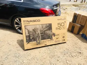 Zealous Slim Sleek Black Nasco 50”FHD Satellite