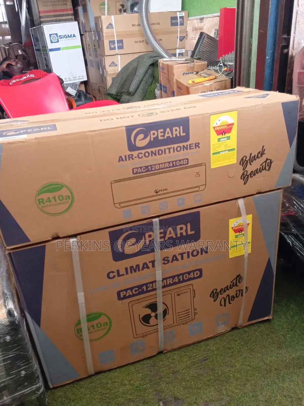 Brand New Pearl 1.5hp Air Conditioner Outdoor Indoor Unit