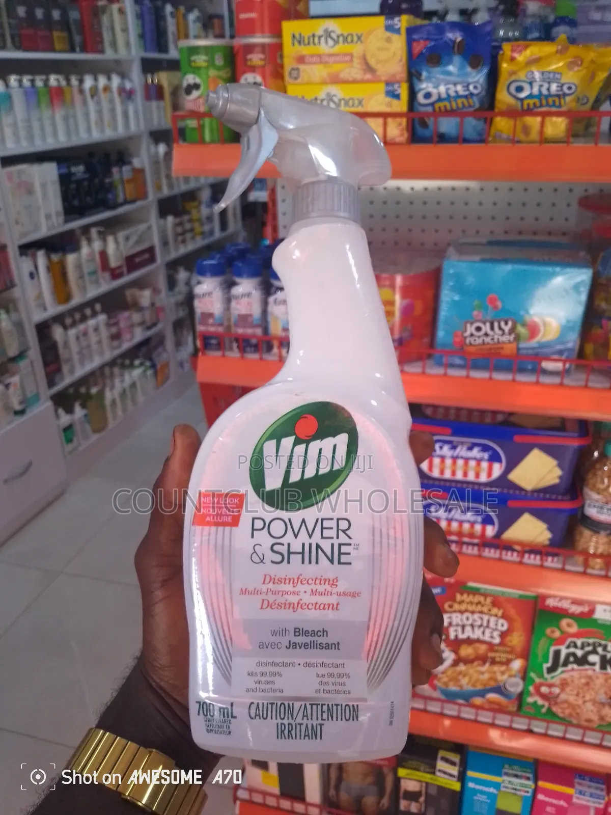Vim POWER SHINE Disinfectanting Multi-Purpose 700ml.