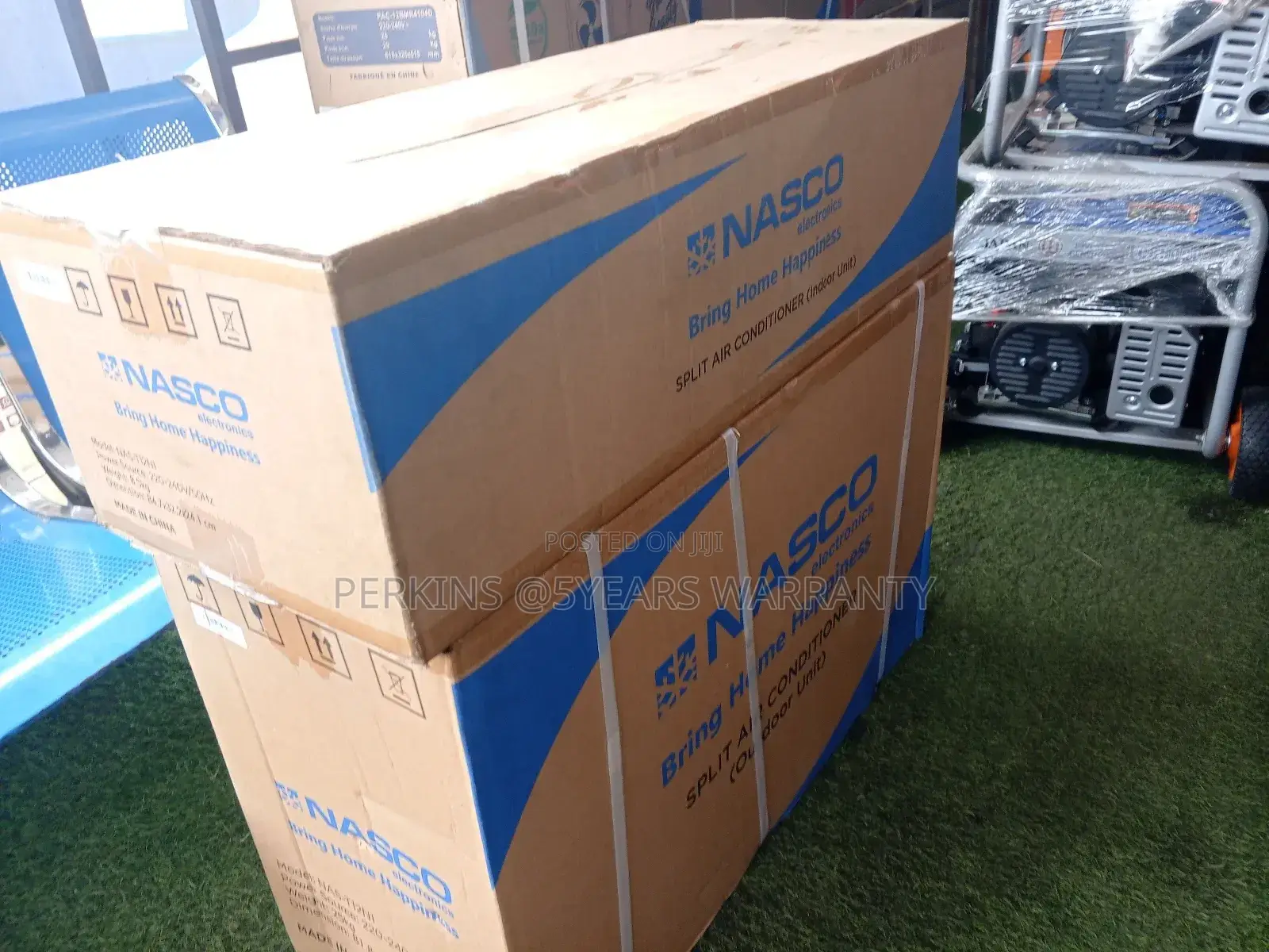 Nasco 1.5hp AC Split Type Air Conditioner Outdoor Indoor Ac