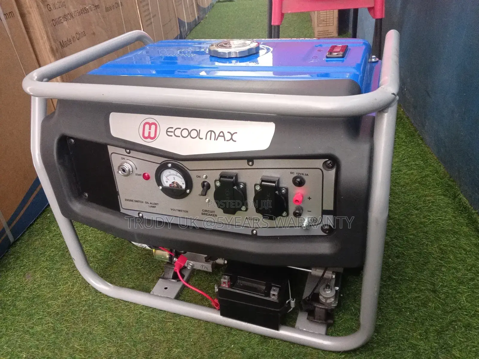Buy New Ecoolmax 7.0kva Keystart Generator 8000watts
