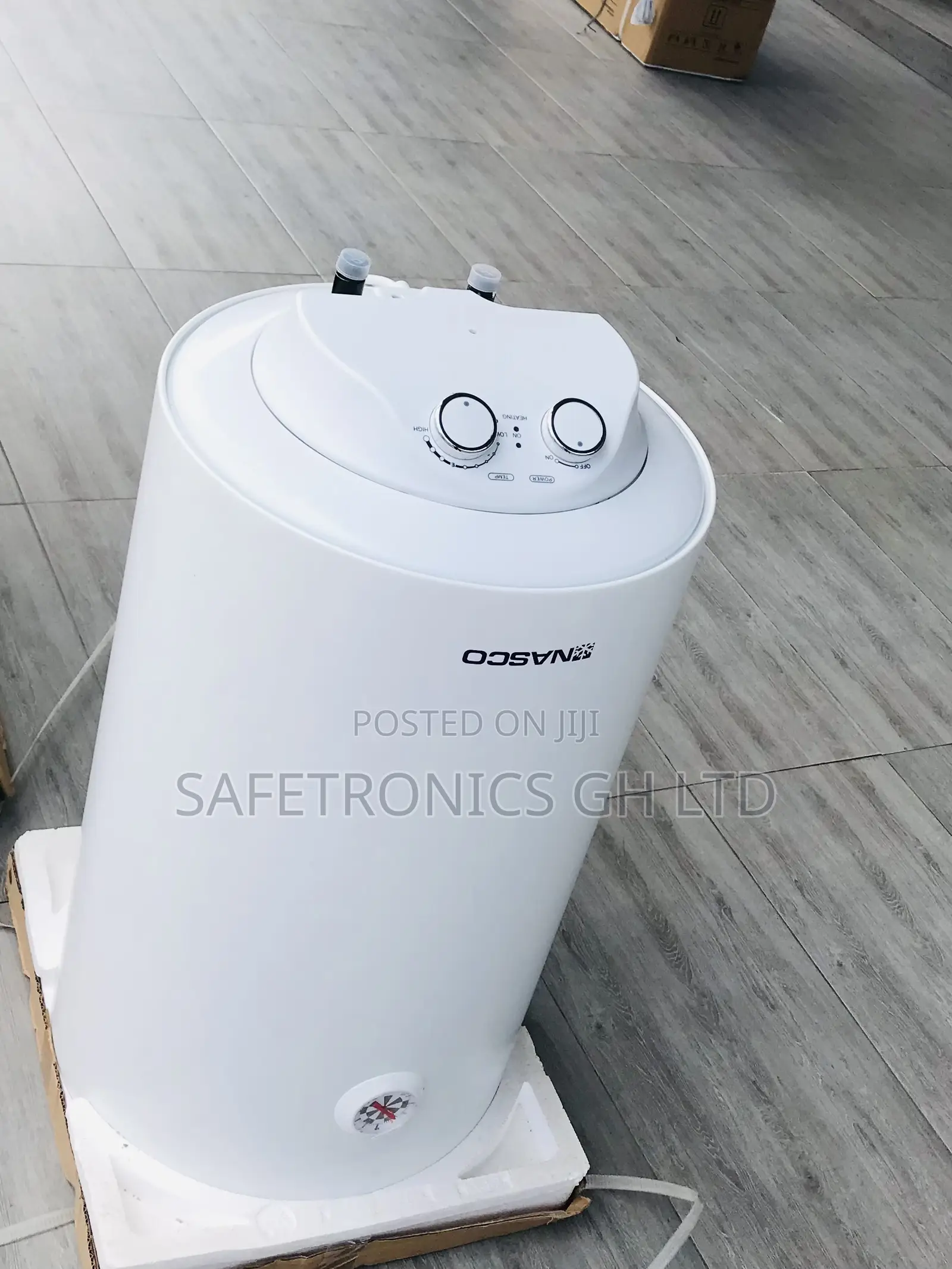 Brand New White 50 Liters Nasco Water Heater