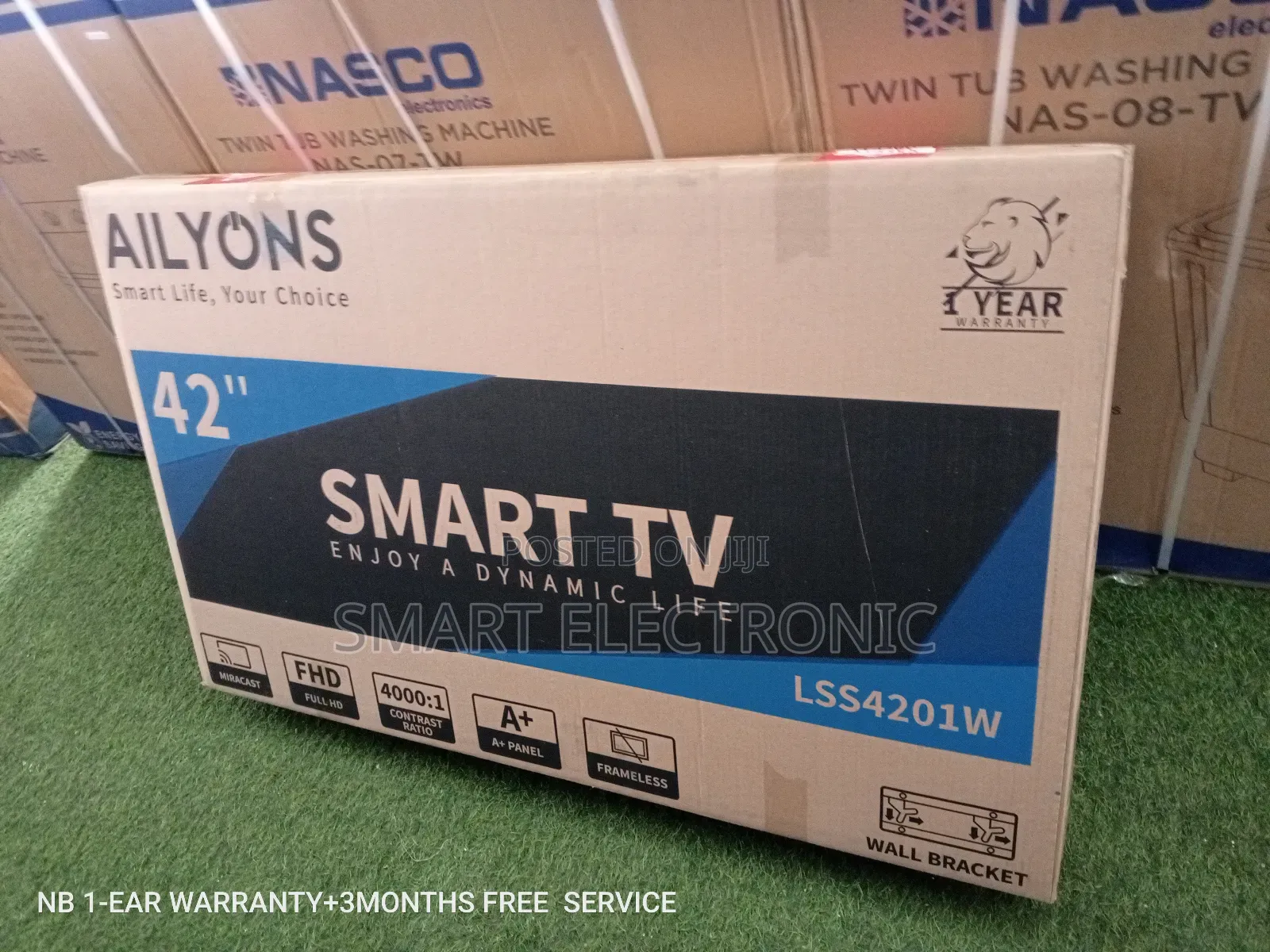 Ailyons Television 42inches Television Smart Tv Full Hd