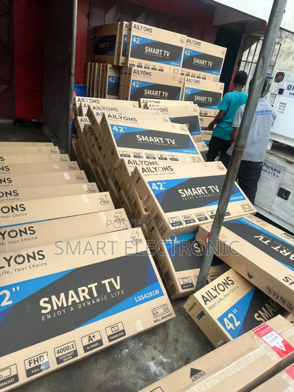 Ailyons Television Television 42inches Smart Miracast TV FHD