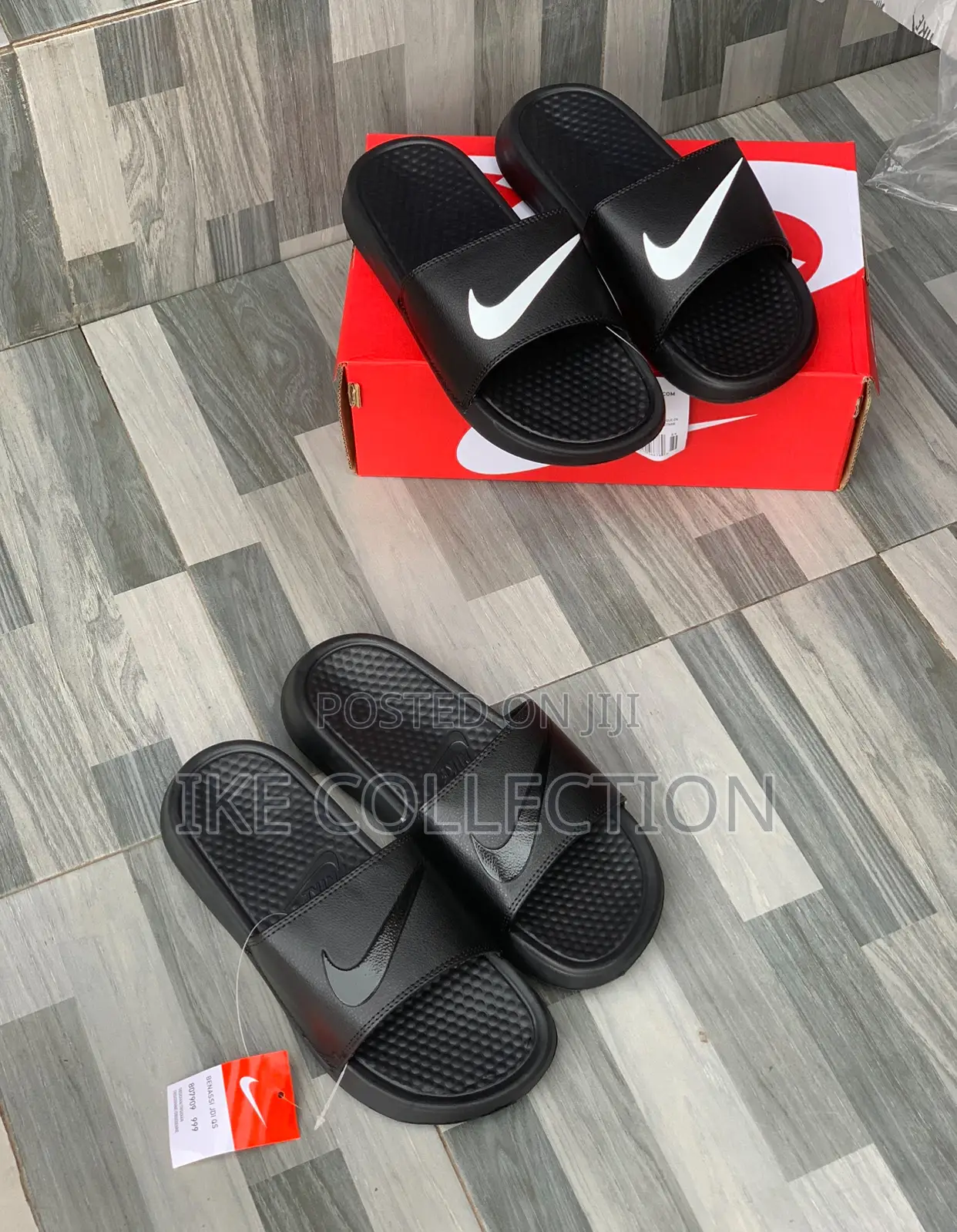 Solid Nike Benassi Slides Available Now