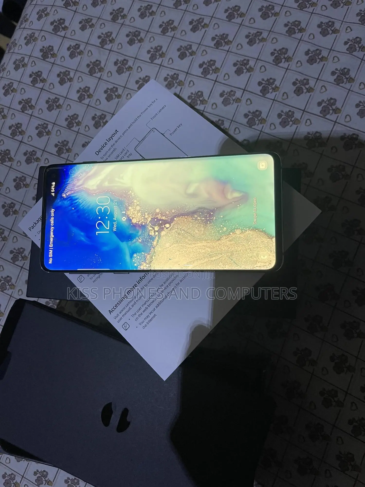 New Samsung Galaxy S10 128 GB Black