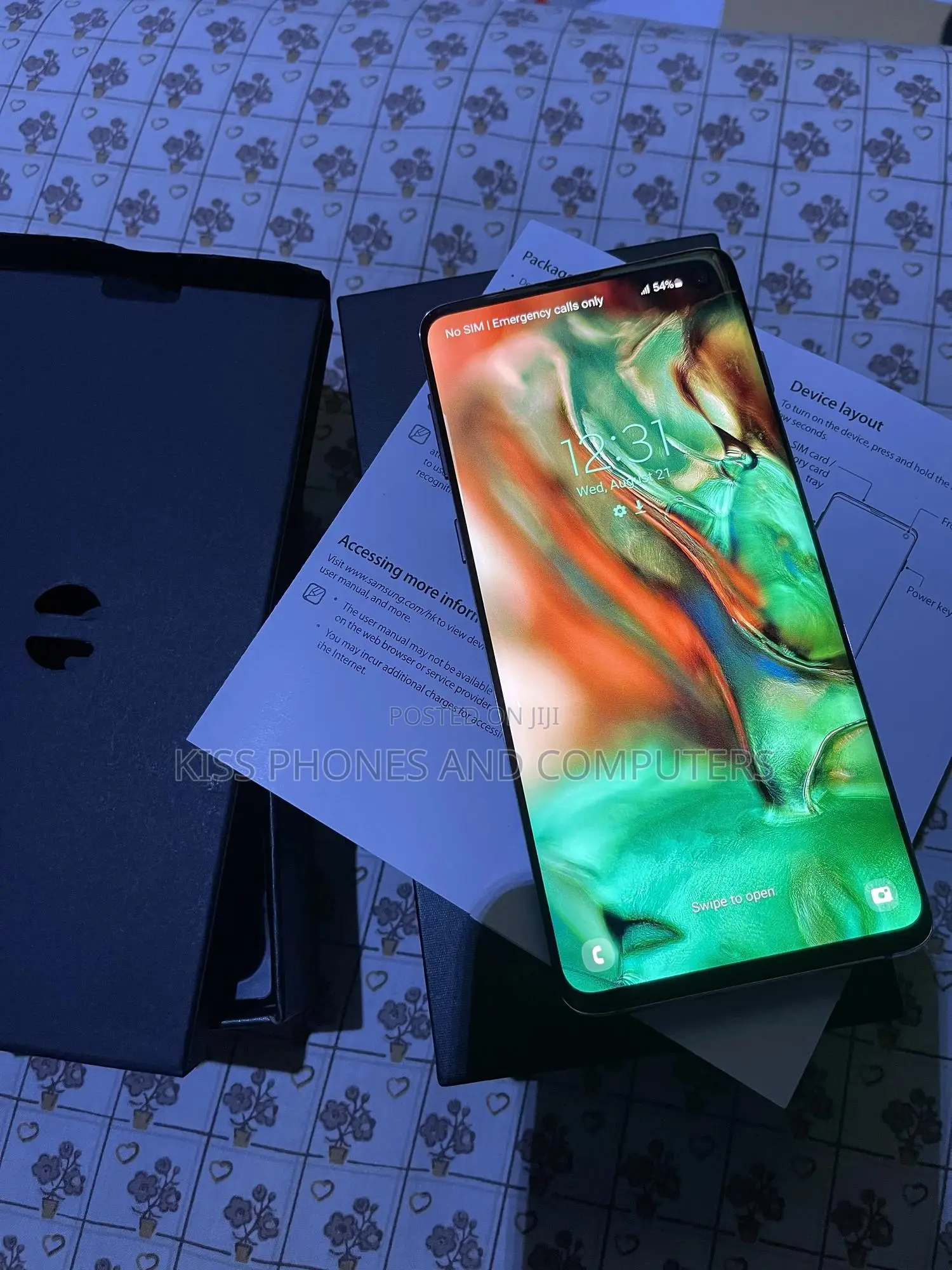 New Samsung Galaxy S10 128 GB Black