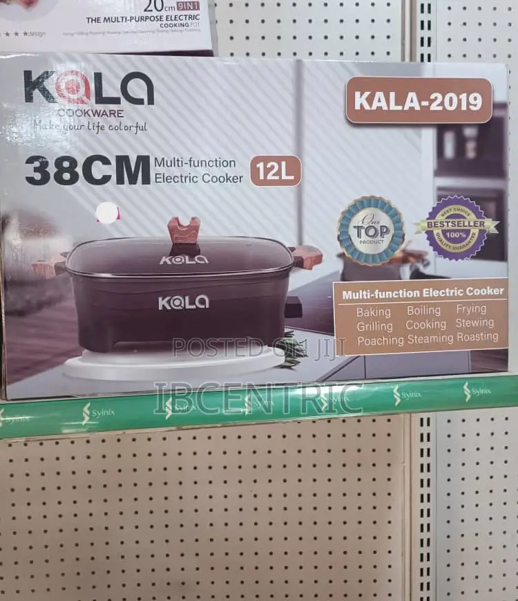 Kala 12L Cast Aluminium Electric Pot
