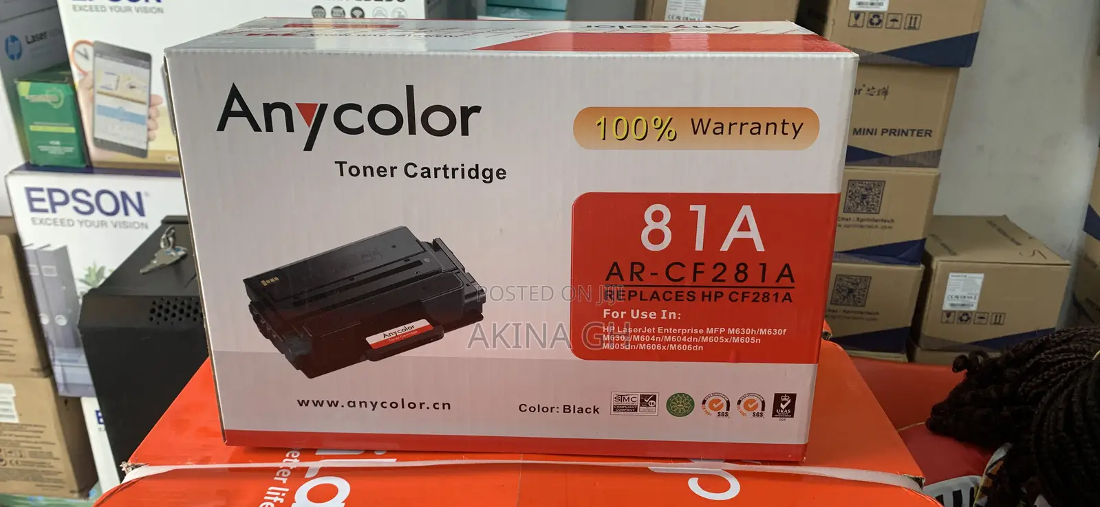 Any Color 81a Compatible Toner for HP PRINTERS