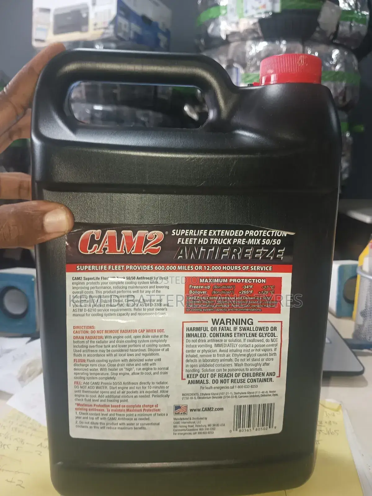 Coolant Antifreeze From USA - Cam
