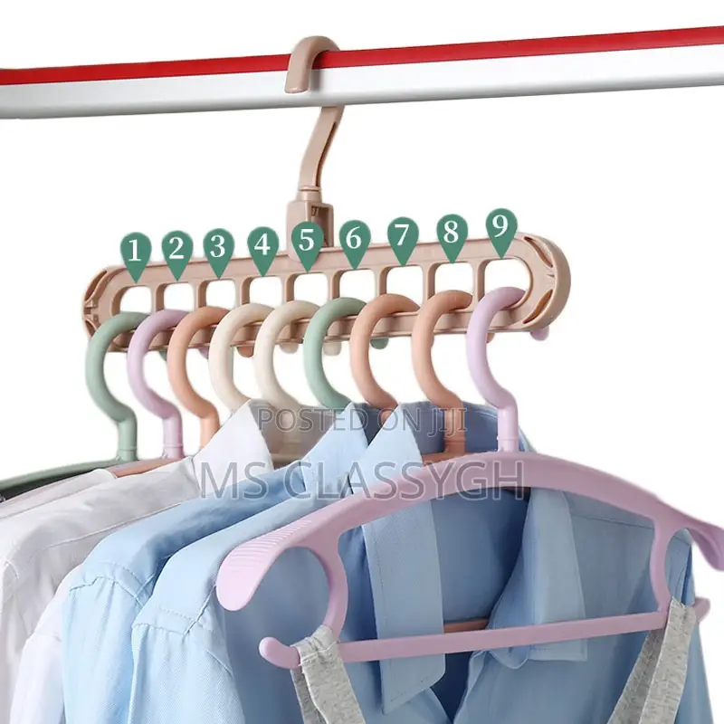 Magic Multi-Port Support Hangers for Clothes Drying Rack Mul