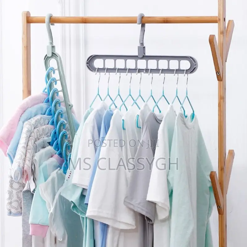 Magic Multi-Port Support Hangers for Clothes Drying Rack Mul