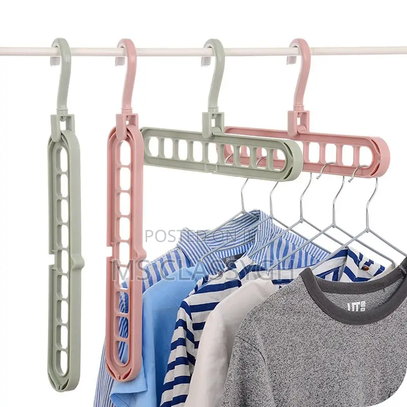 Magic Multi-Port Support Hangers for Clothes Drying Rack Mul
