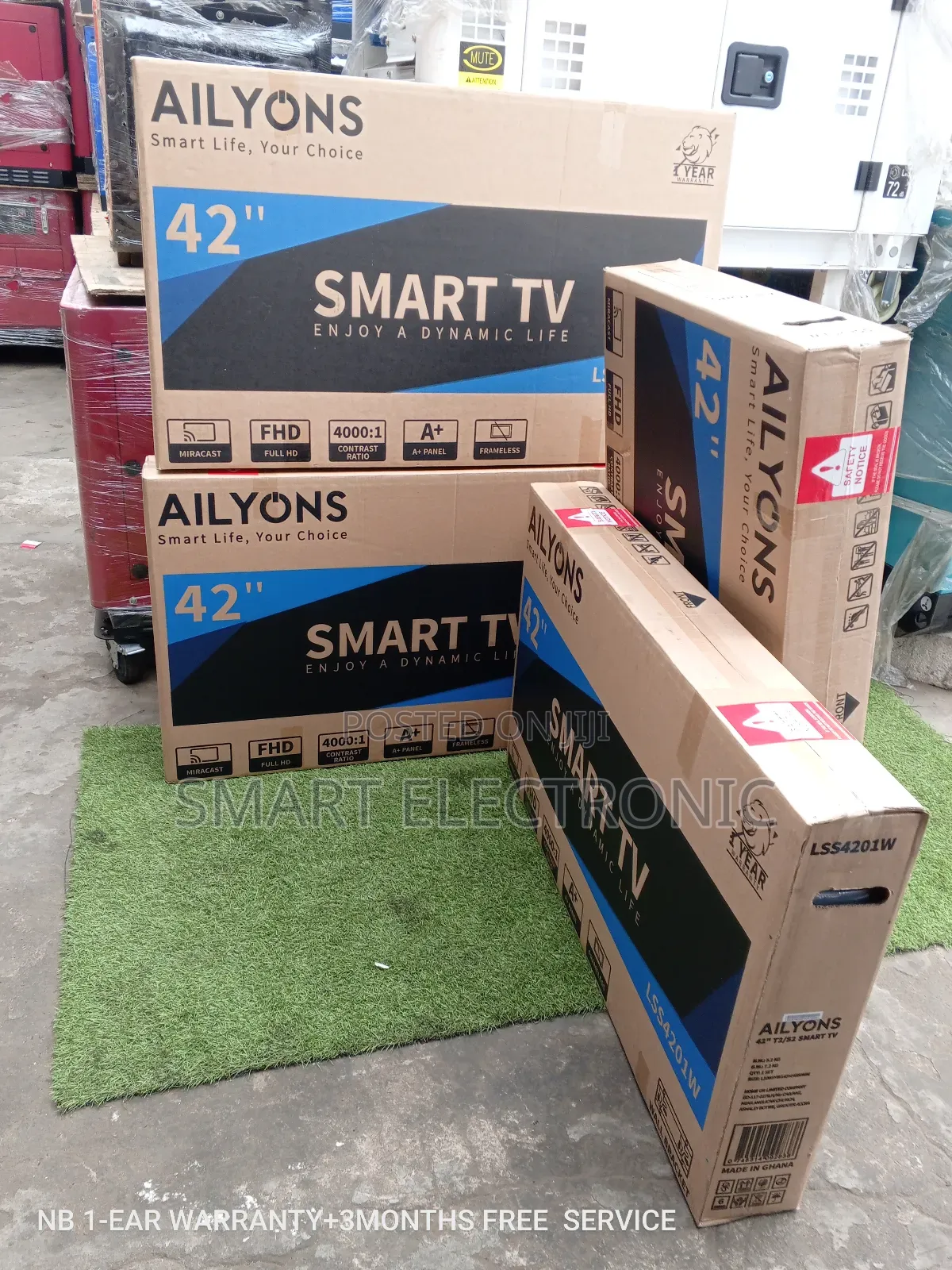 Original Television Television 42inches Smart Ailyons Good