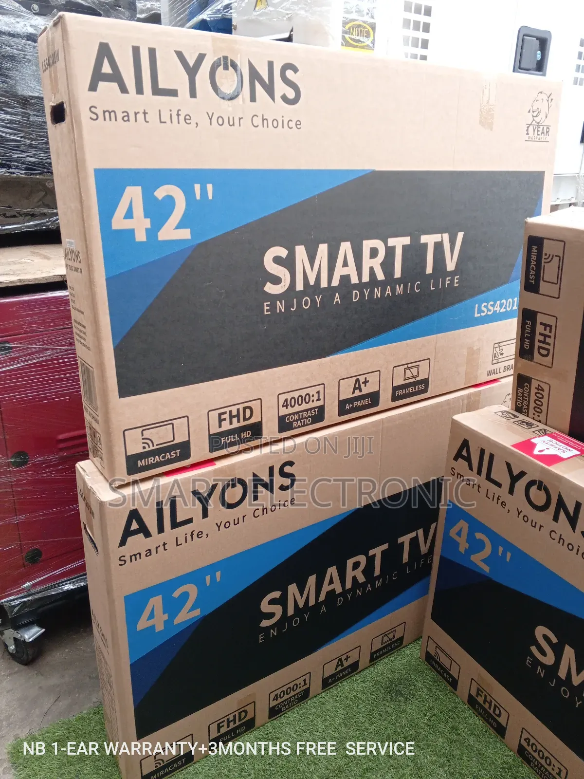USB Ailyons Television 42inches Television Smart Android TVS