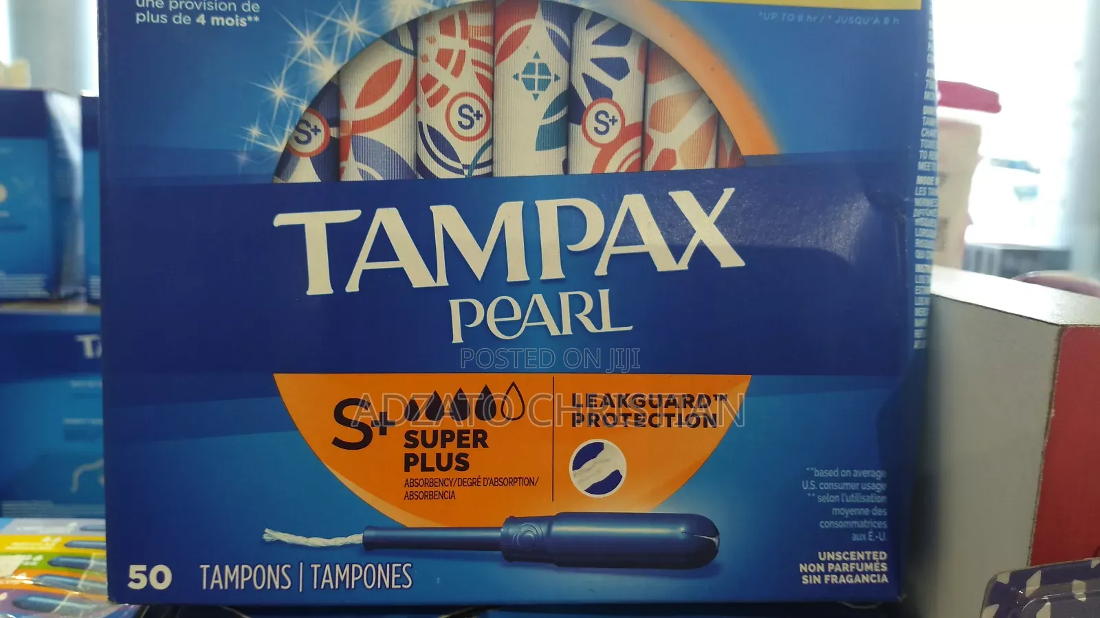 Tampax Pearl, Radiant, Regular Etc.