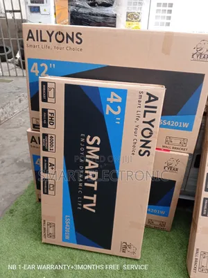 Ailyons Television 42inches TVS One Year Warranty Dynamic