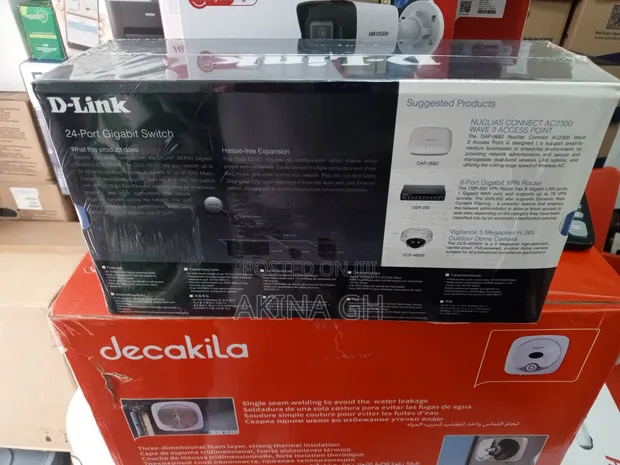 D-Link 24 Port Gigabit Switch Dlink DGS-1024d 2