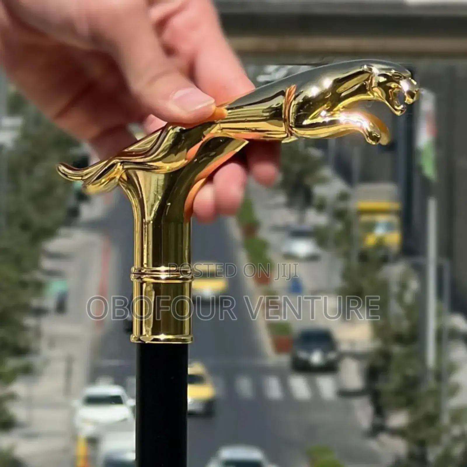 JAGUAR HEAD, Stylish Fashion Traditional Walking Stick