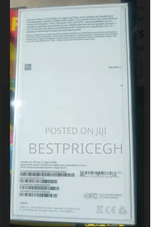 New Apple iPhone 12 64 GB Black