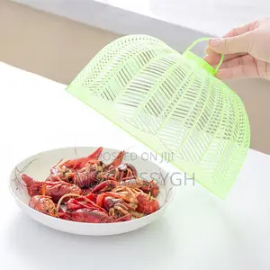 Plastics Table Food Cover Circular Anti Fly Mosquito Kitchen