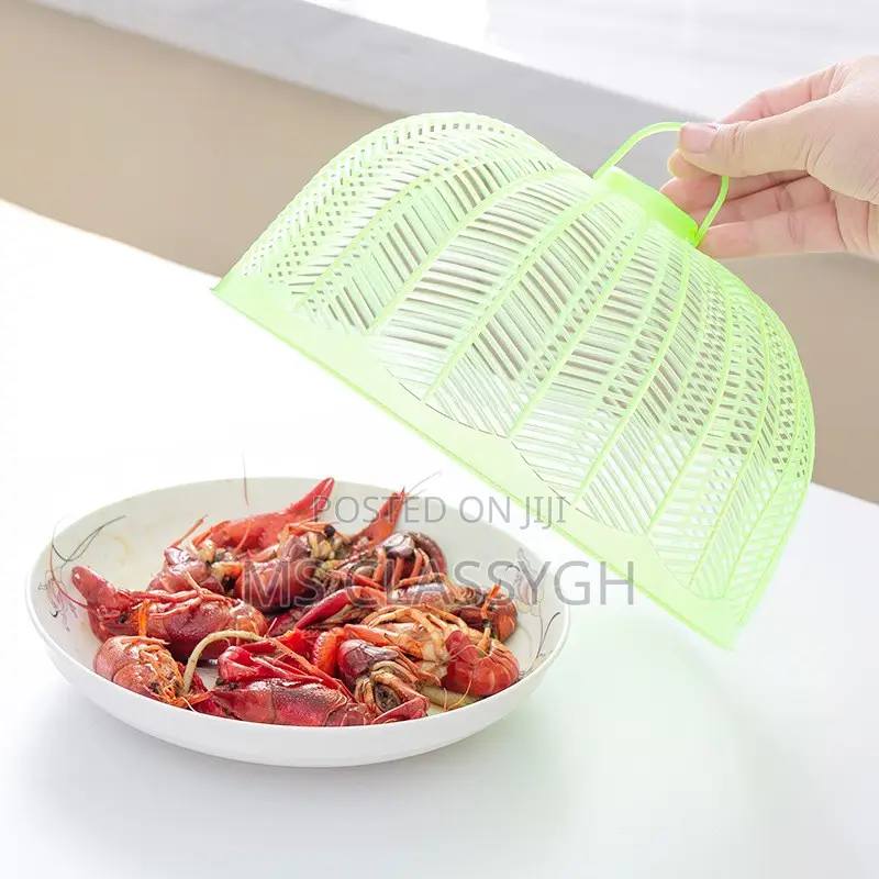 Plastics Table Food Cover Circular Anti Fly Mosquito Kitchen