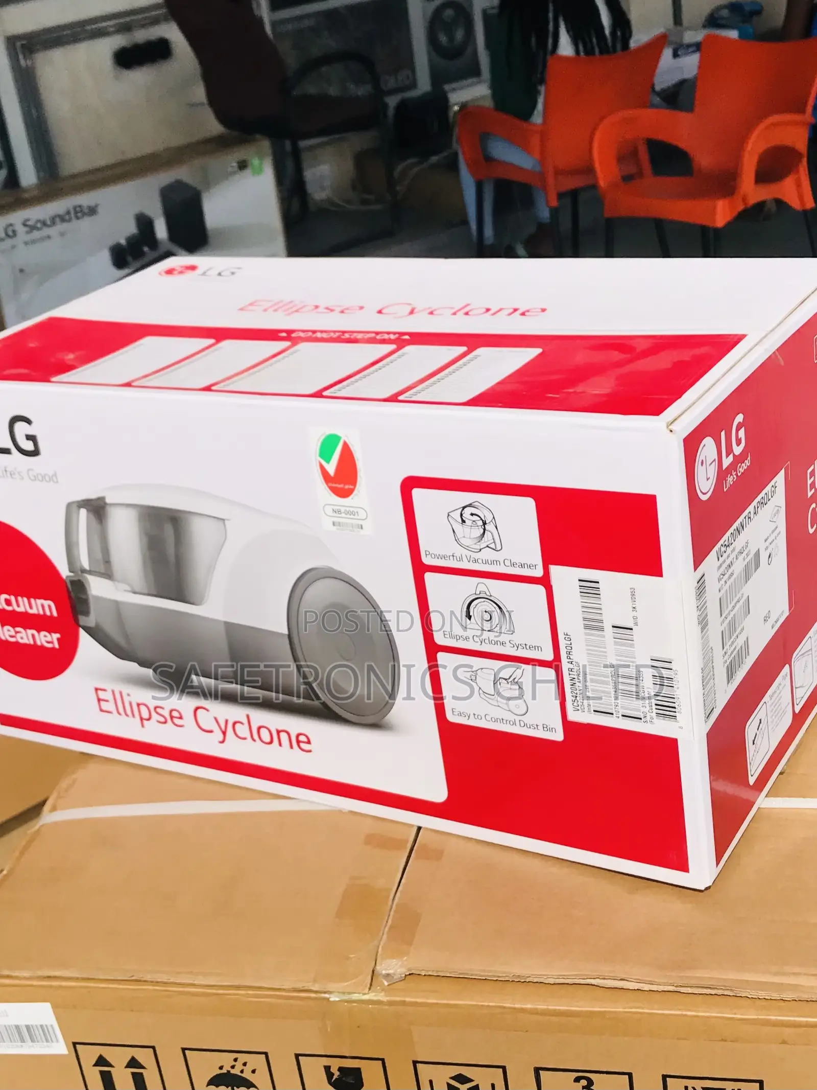 Long Lasting Vacuum Cleaner 20 Liters Vc5420nntr