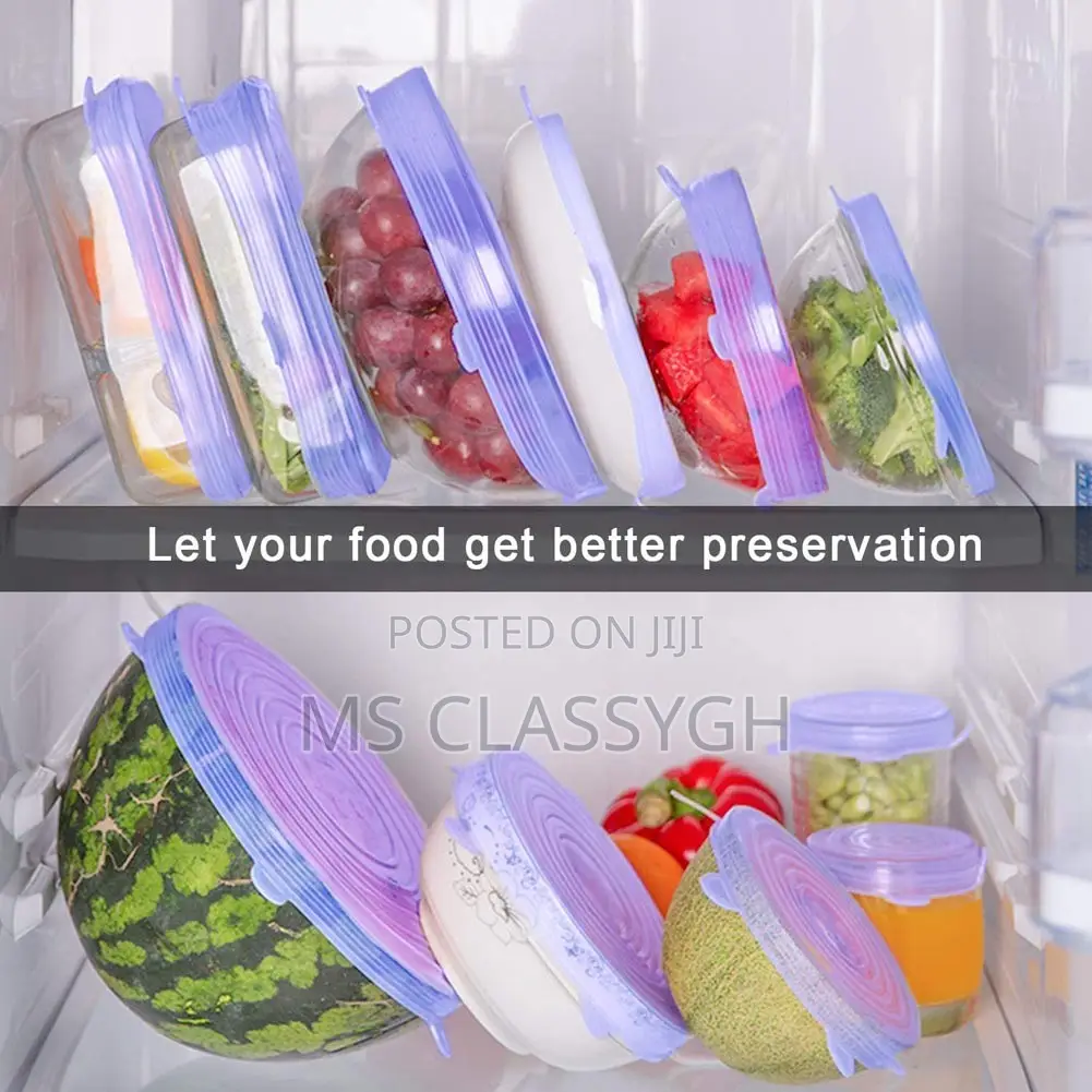 Silicone Cover Stretch Lids Reusable Food Wrap Covers Keepin