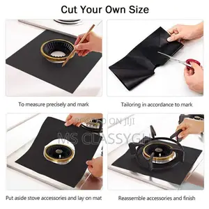 Stove Gas Protector Cover Liner Stovetop Burner Protector Ma