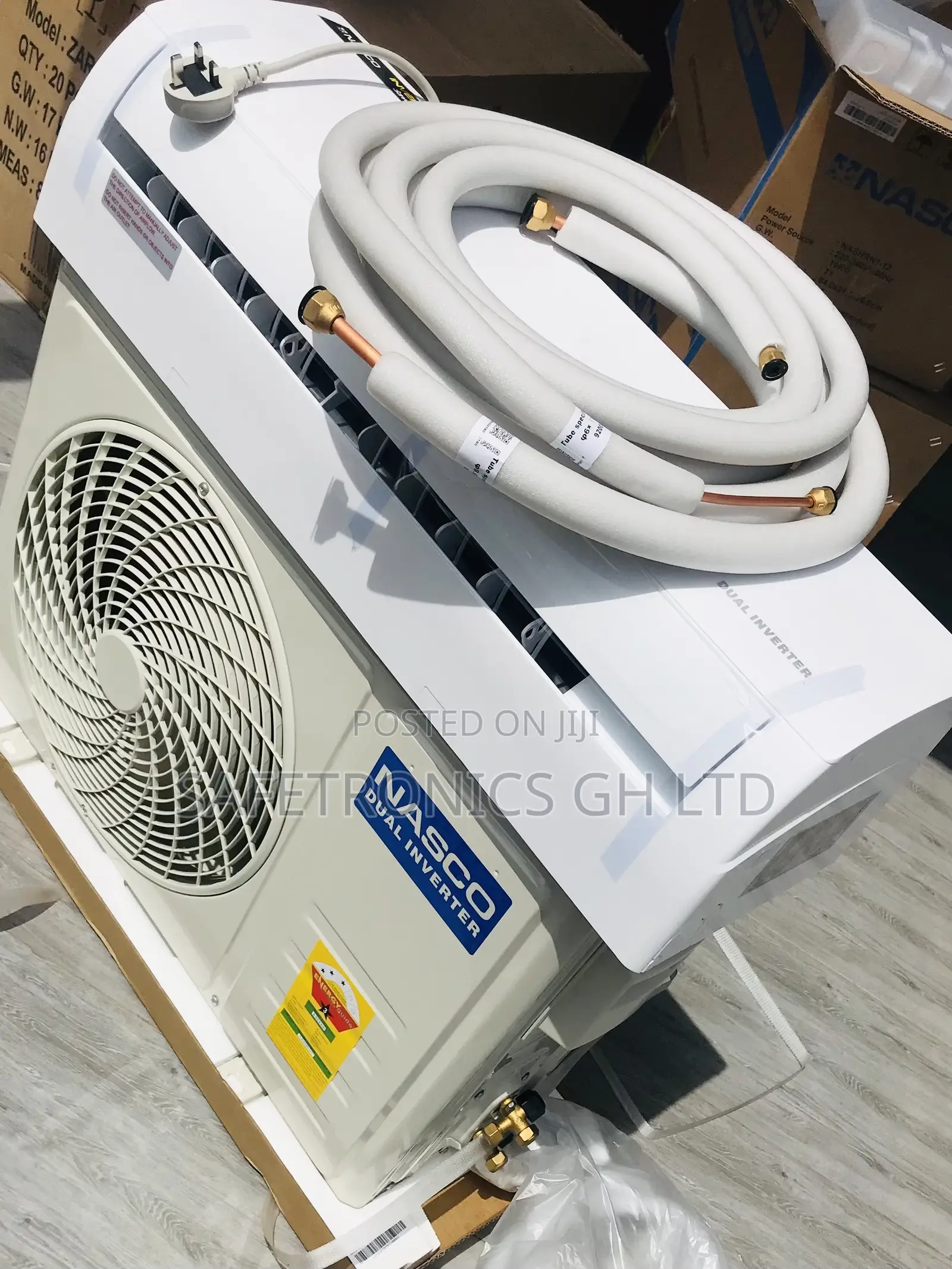 Grab White 1.5hp White Gas Nasco R410