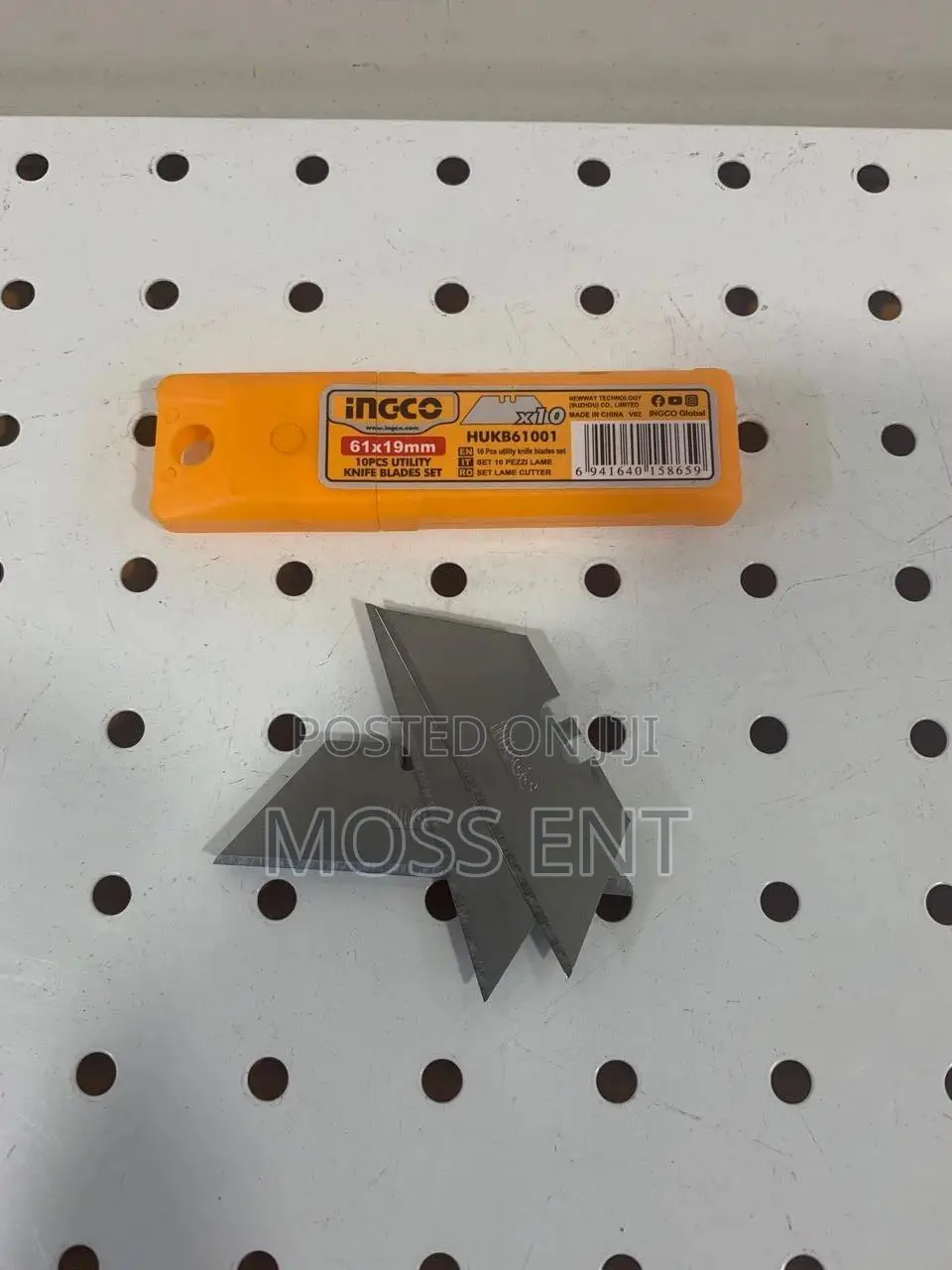 10 PCS Utility Knife Blades Set - Hukb61001