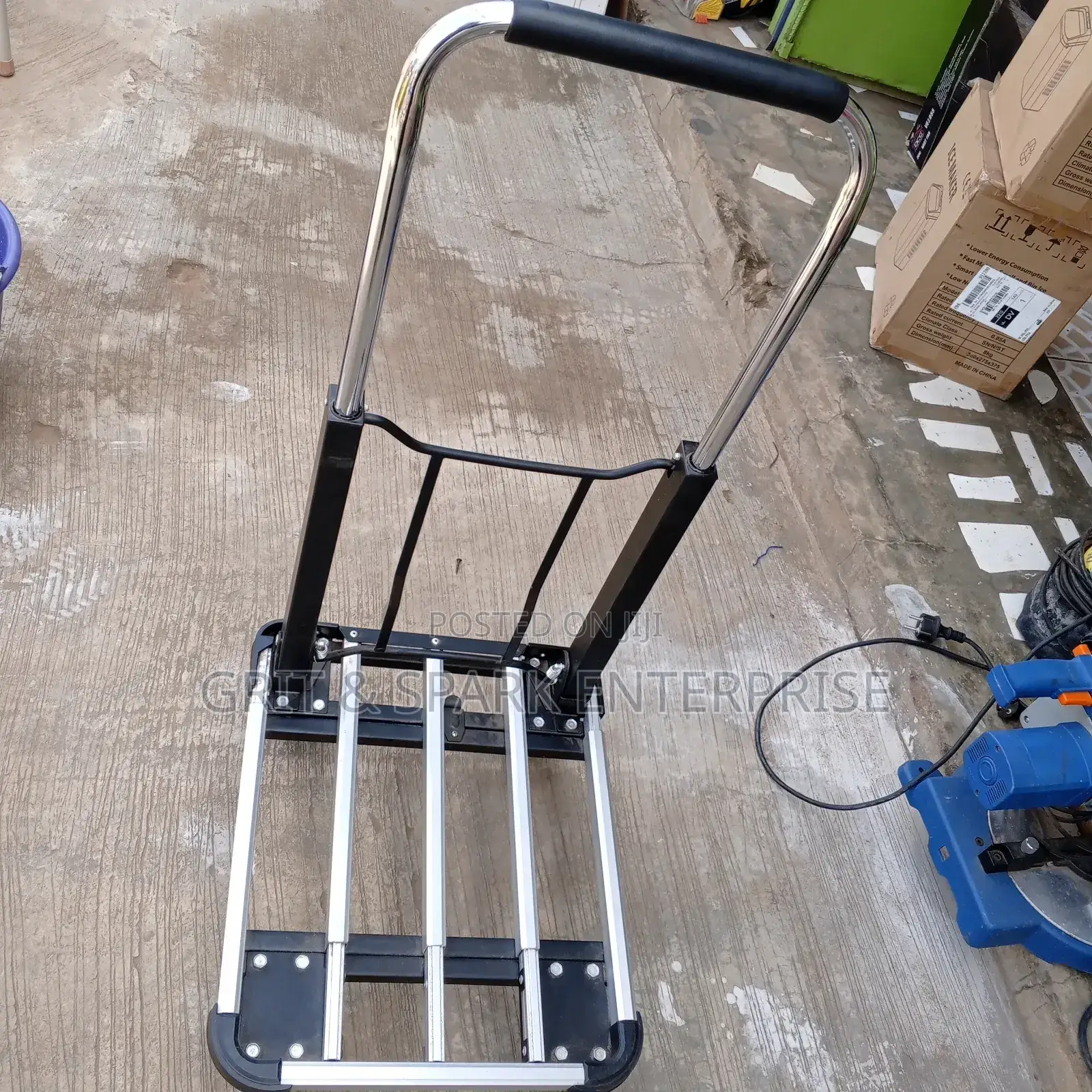 Brand New Aluminum Flat Bed Trolley From Uk