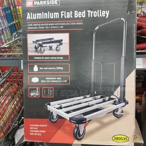 Brand New Aluminum Flat Bed Trolley From Uk
