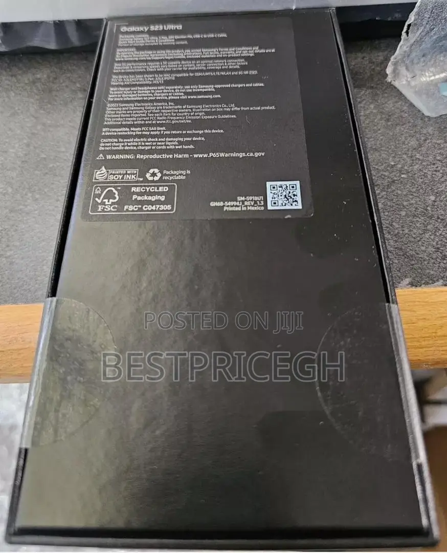 New Samsung Galaxy S23 Ultra 512 GB Black