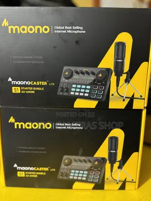 Maonocaster S1 Professional Sound Card + Microphone
