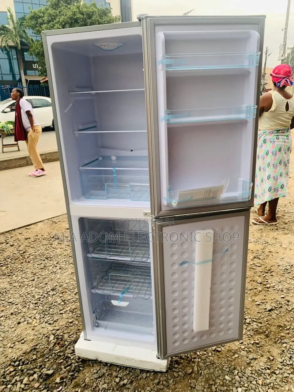 Brand New Nasco Nasco D2-24 Double Door Refrigerator 
