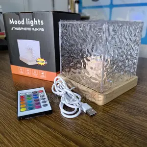 Acrylic Crystal Mood Light With Remote