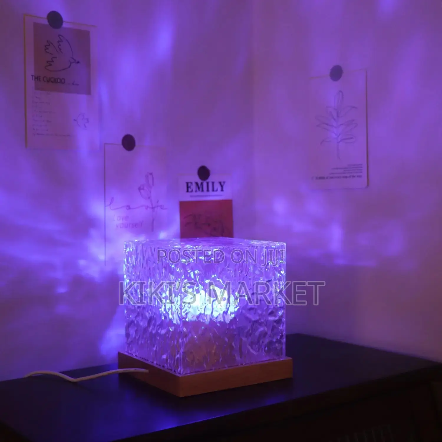 Acrylic Crystal Mood Light With Remote