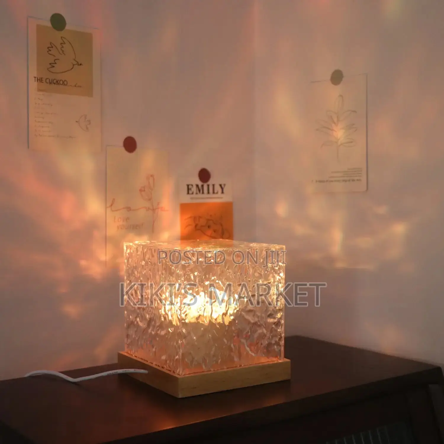 Acrylic Crystal Mood Light With Remote