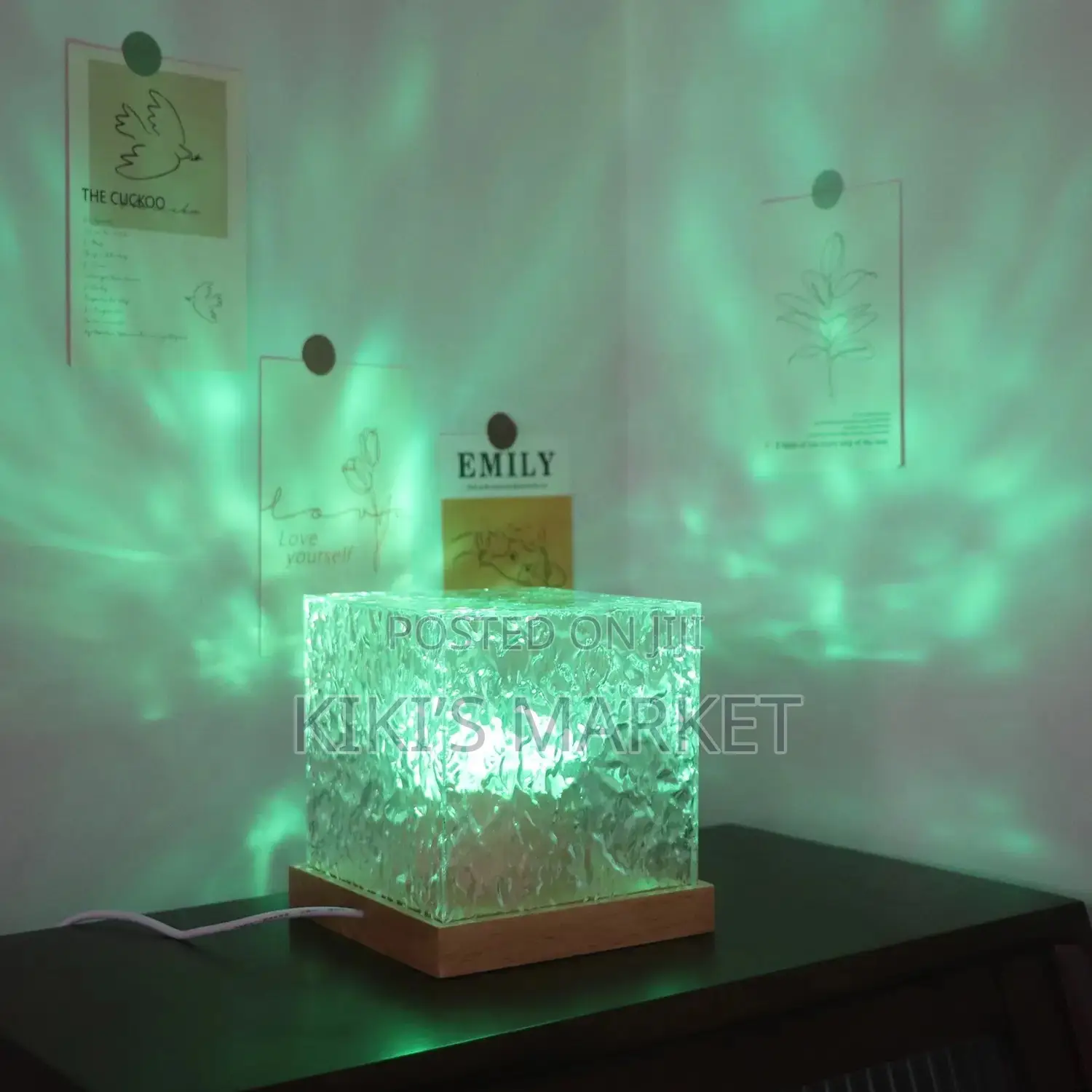 Acrylic Crystal Mood Light With Remote