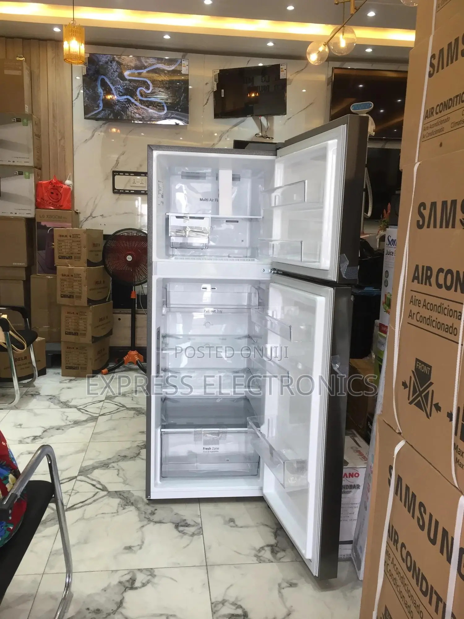 Fast Cooling GN-B312PLGB Fridge Double Door