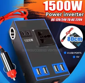 Car Inverter, 12V 24V 220V Adapter Converter,
