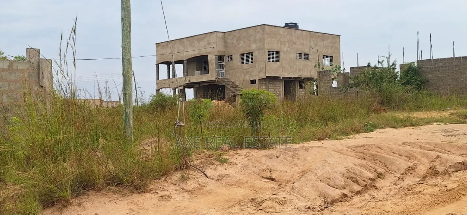 Site and Indenture Is Free on Plots at Prampram Beach Road