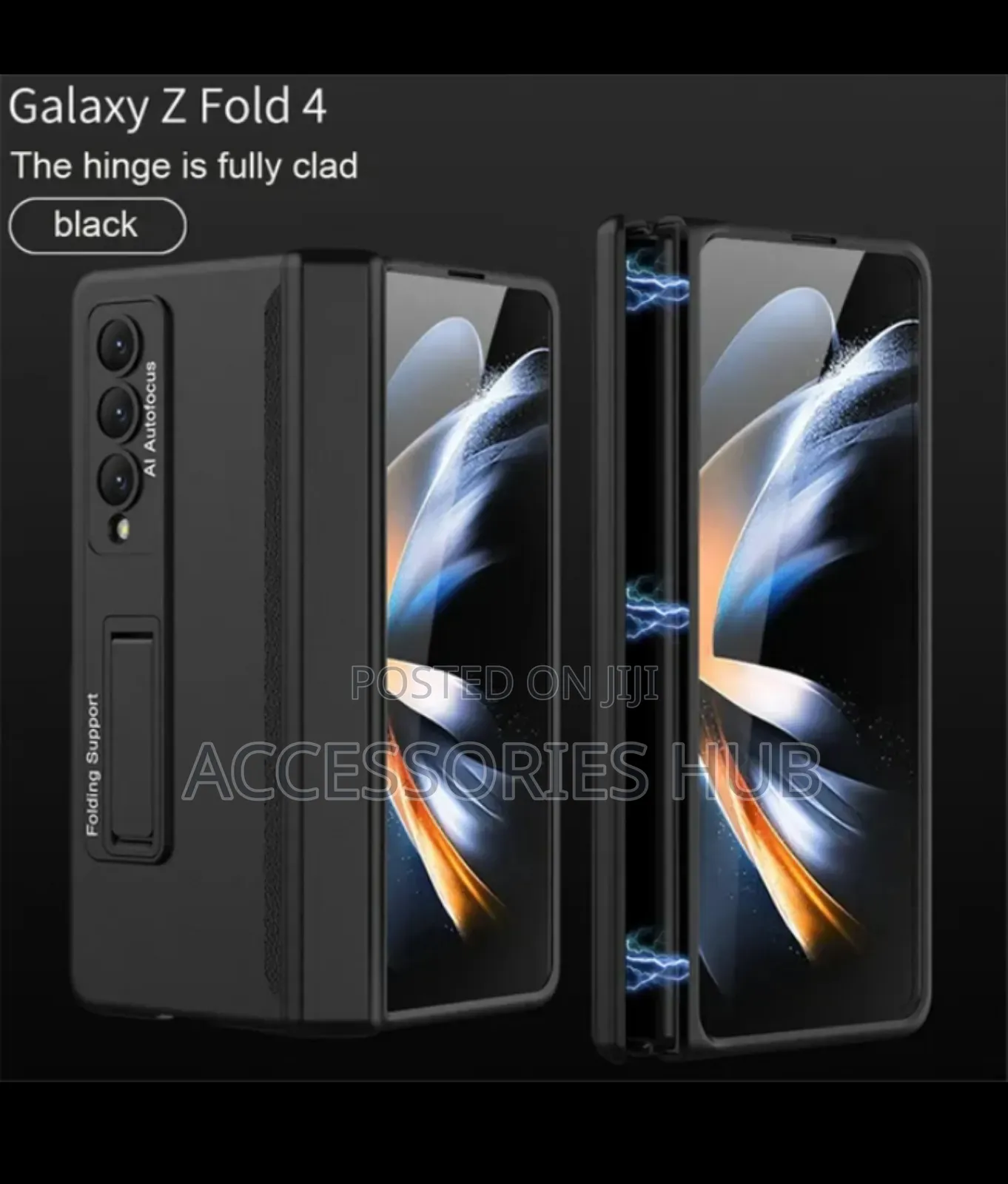 Z Fold 6 Case With Magnetic Hinge And A Protector With Stand