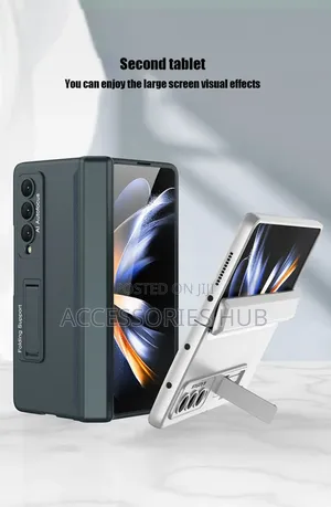 Z Fold 6 Case With Magnetic Hinge And A Protector With Stand
