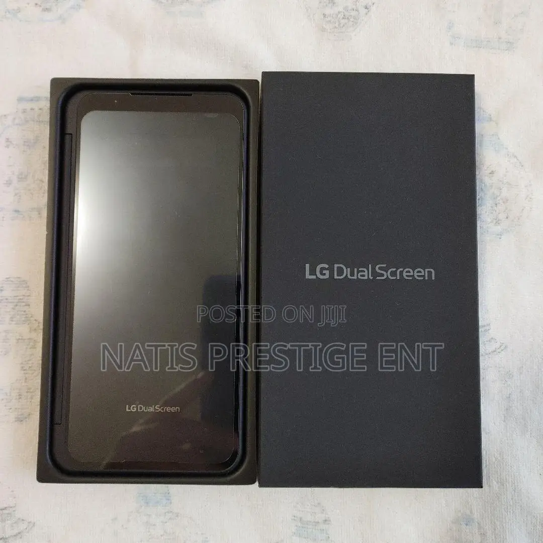 New LG V60 ThinQ 5G UW 128 GB Black