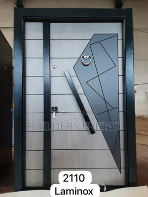 Gray Entrance Executive One Half Turkish Heavyduty Door Set